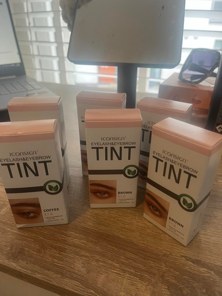 Iconsign Wimper & Wenkbrauw Verf, Ophalen, Nieuw, Ogen, Reiniging