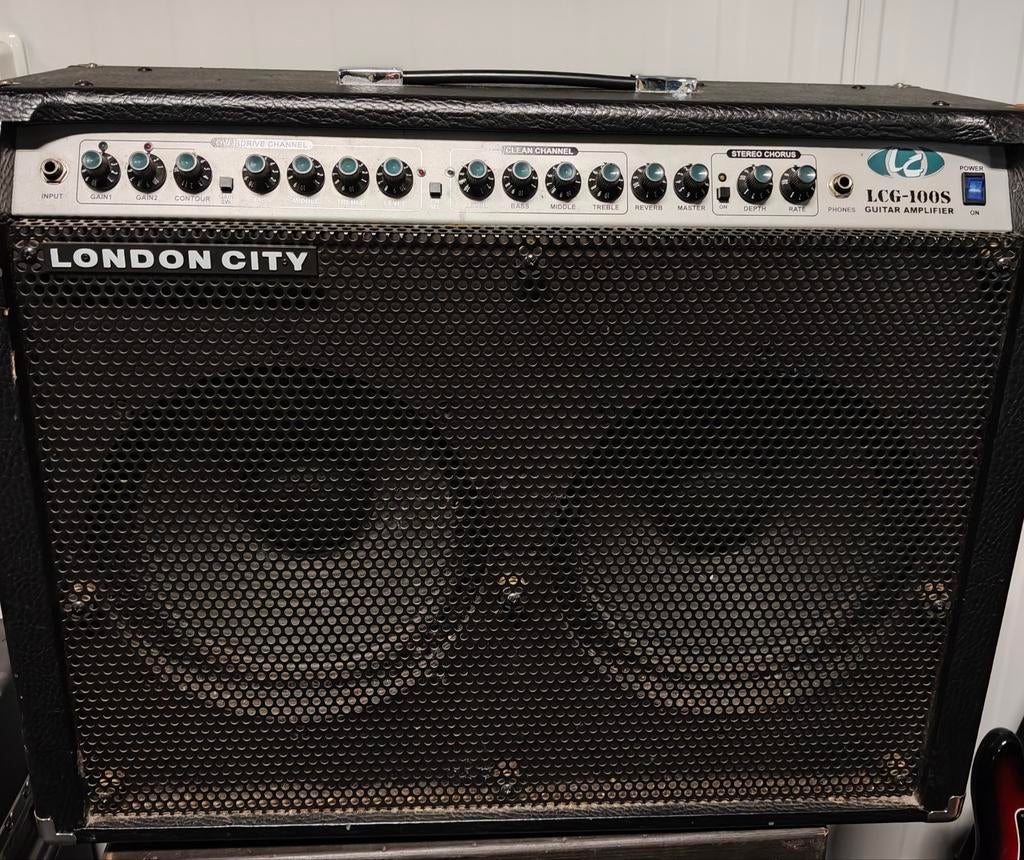 London City Gitaarversterker, Muziek en Instrumenten, Ophalen, Gebruikt, 100 watt of meer