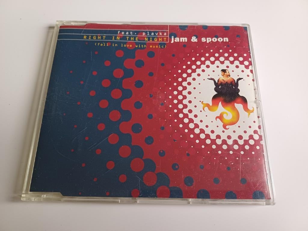 Jam & Spoon-Right in the night, 1 single, Verzenden, Pop, Maxi-single