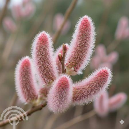 STRUIK Salix gracilisty. Mount-Aso Rose KatjesWilg (op stam), Overige soorten, Volle zon, Vaste plant, Ophalen of Verzenden