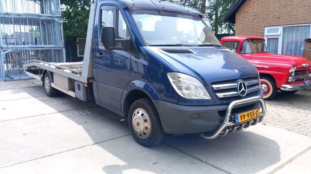 Mercedes-Benz Mercedes Sprinter 2007 oprijwagen 0626604113, Zwart, Mercedes-Benz, Bedrijf, 2170 kg
