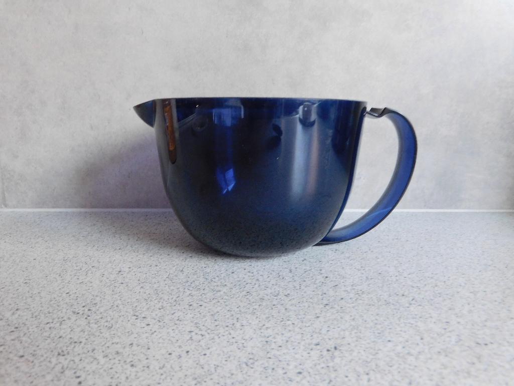 Tupperware Kan 500 ml. Blauw Tupperwave 200, Ophalen of Verzenden, Zo goed als nieuw, Blauw, Beker of Kan