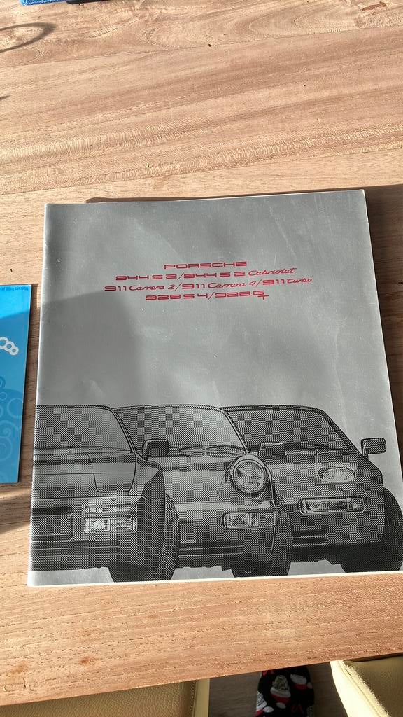 Porsche 911 944 folder, Auto diversen, Handleidingen en Instructieboekjes, Ophalen of Verzenden
