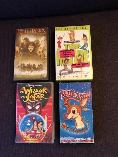 Videobanden VHS, Alle leeftijden, Ophalen, Zo goed als nieuw, Overige genres