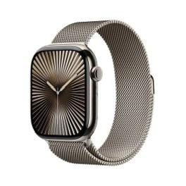Apple watch series 10 titanium naturel 46 mm lte met esim, Ophalen of Verzenden, Zo goed als nieuw, Zilver, IOS