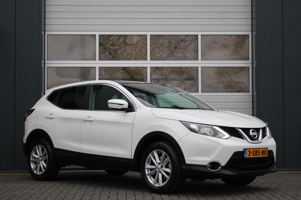 Nissan Qashqai 1.2 Connect Edition Automaat Cruise/Camera/Pa, Euro 5, Stof, Gebruikt, 4 cilinders