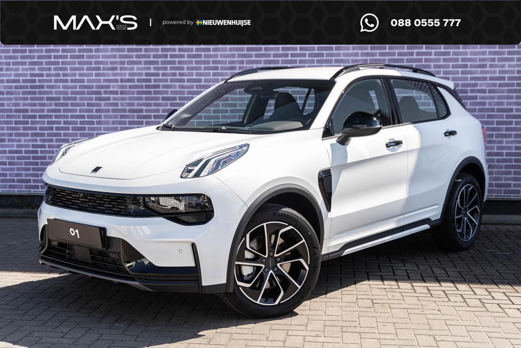 Lynk & Co 01 1.5 Core PHEV | Elegante SUV met 1.800 kg trekv, 1800 kg, 4 cilinders, 276 pk, Wit