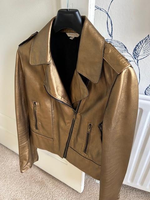 Massimo Dutti echt leren jasje - maat M, Maat 38/40 (M), Massimo Dutti, Nieuw, Ophalen of Verzenden