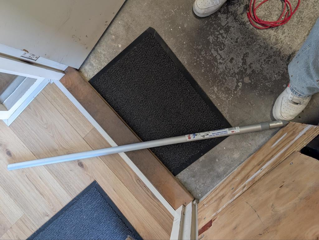 Fiamma zijrafter voor zakluifel, Ophalen