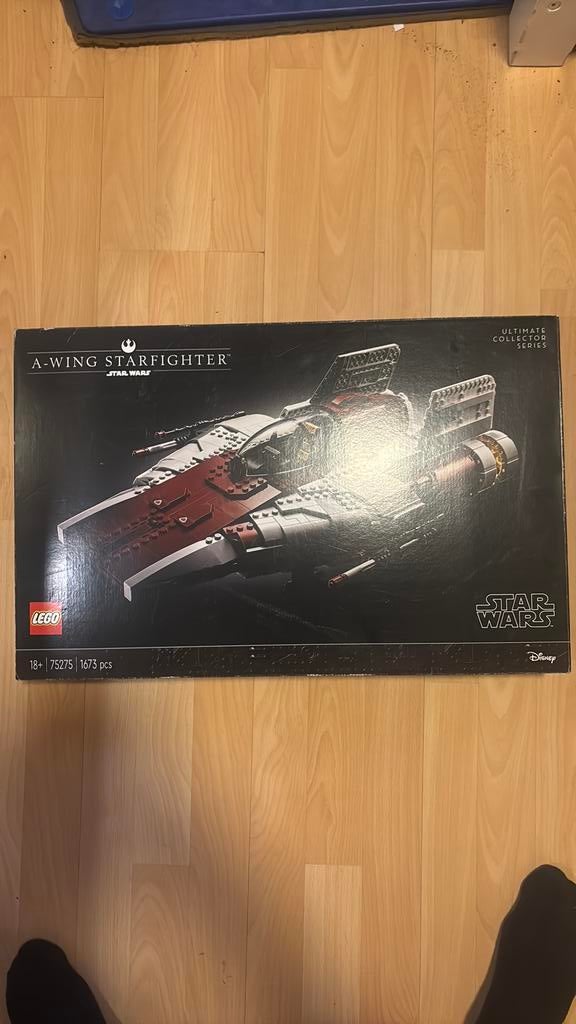 Lego star wars ucs a-wing starfighter 75275, Star Wars, Lego, Ophalen of Verzenden, Zo goed als nieuw
