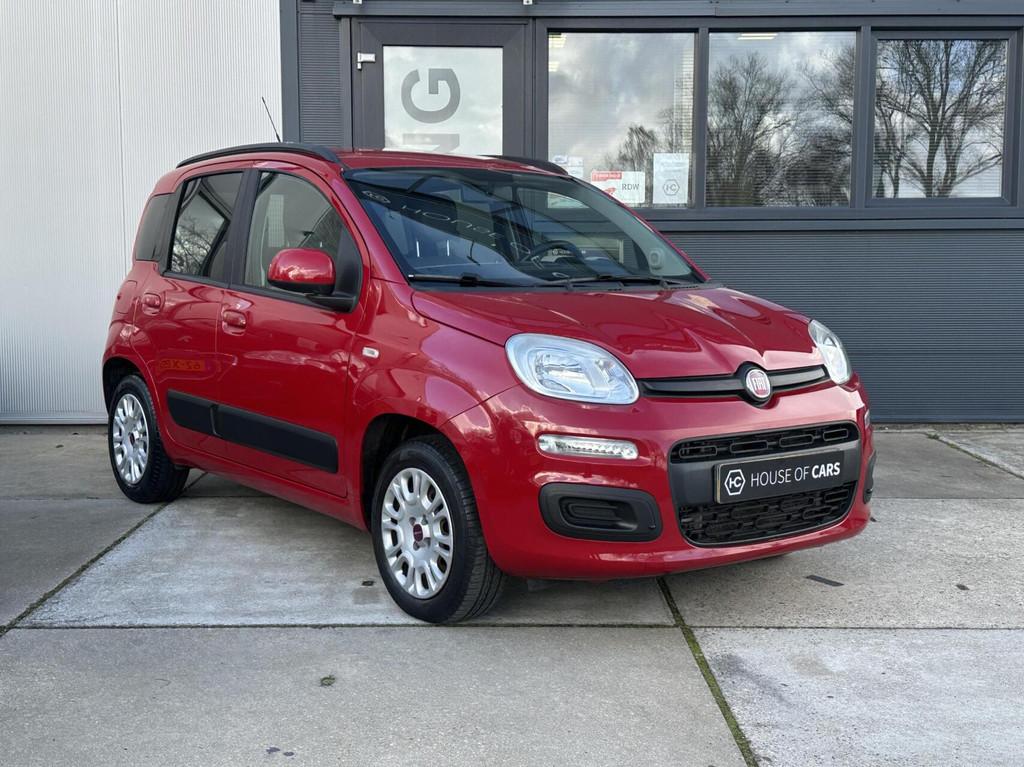 Fiat Panda 0.9 TwinAir Lounge 5-Deurs Airco Bluetooth NAP, Auto's, Fiat, Voorwielaandrijving, Euro 5, Zwart, Panda