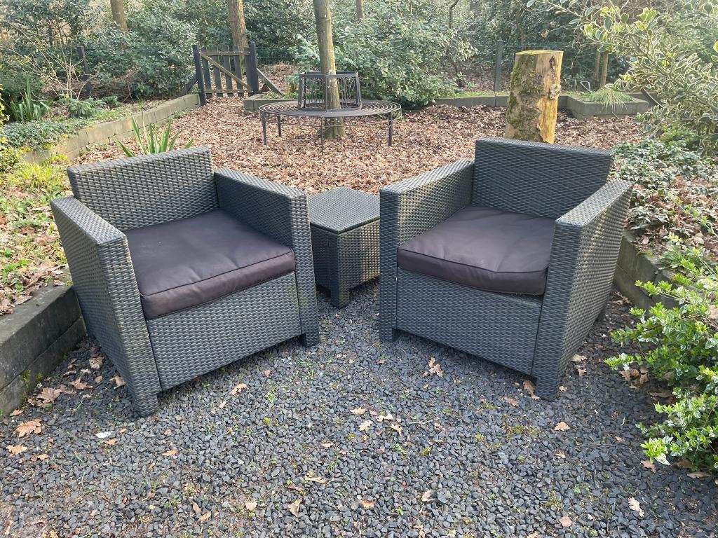 tuinmeubelen, Ophalen, Zo goed als nieuw, Kunststof