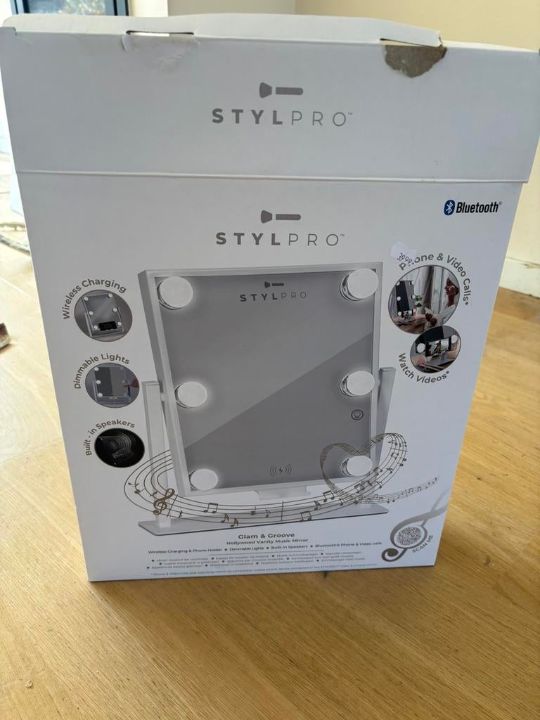 Make up spiegel met verlichting, Ophalen, Nieuw