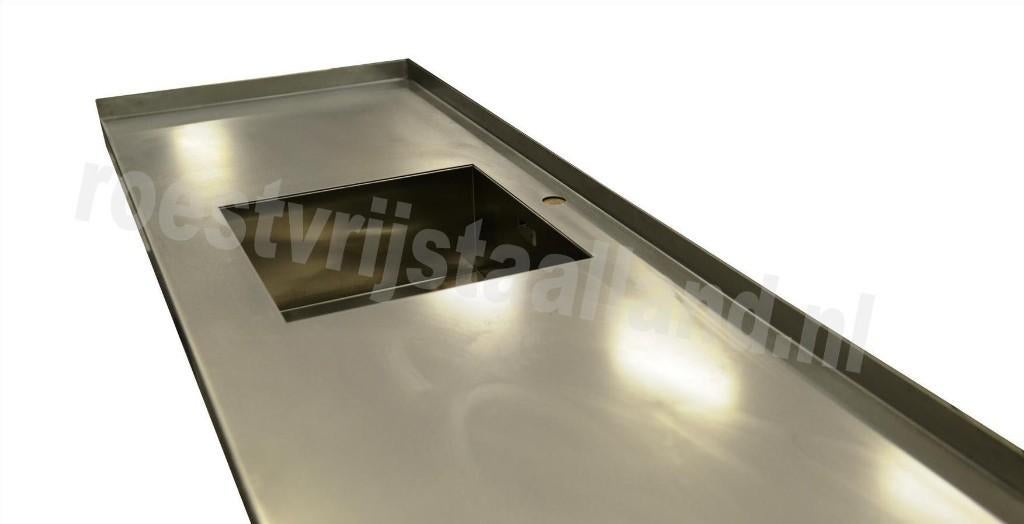 Keukenblad op maat, Nieuw, Ophalen of Verzenden, 200 cm of meer, Minder dan 100 cm