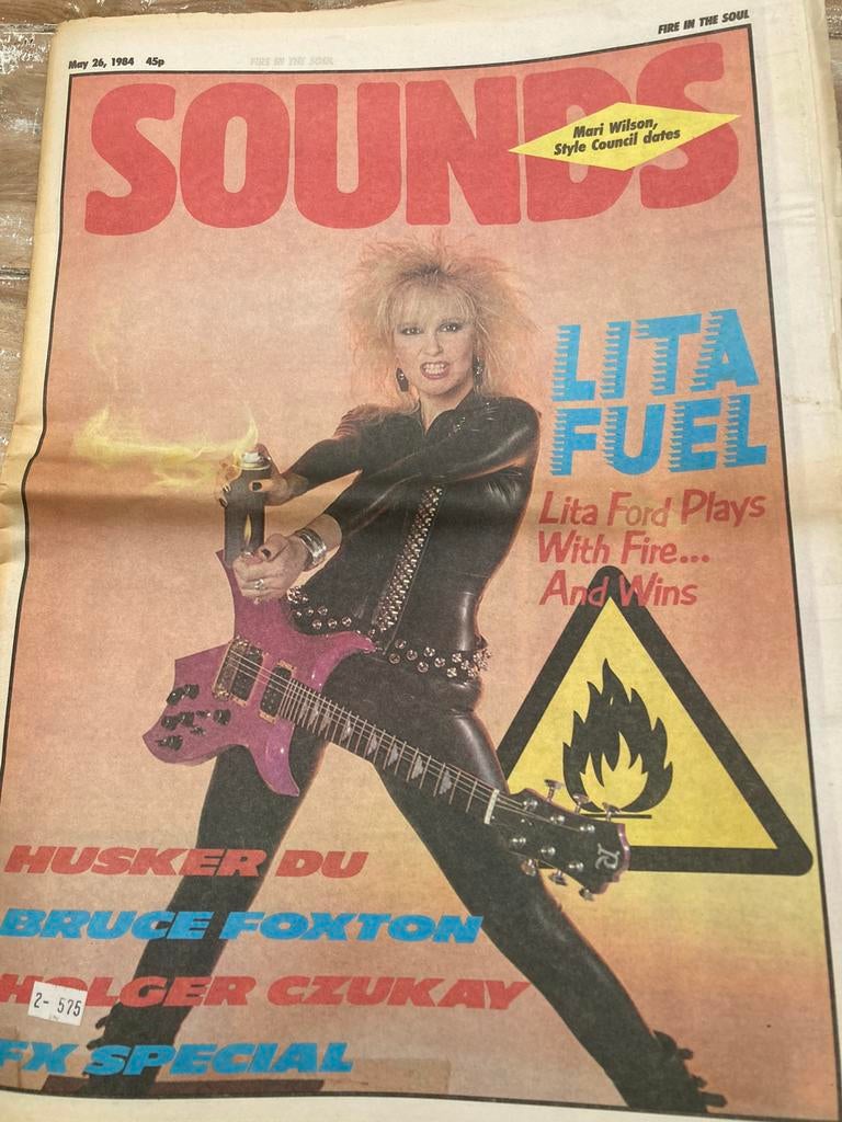 SOUNDS 1984 HÜSKER DÜ Holger Czukay ULTRAVOX Echo & Bunnymen, Ophalen of Verzenden, Muziek, Film of Tv