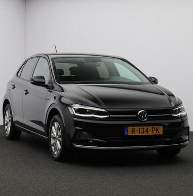 Volkswagen Polo 1.0 TSI 95PK 5D Bluemotion 7-DSG 2018 Zwart, Auto's, Zwart, 95 pk, USB, Particulier