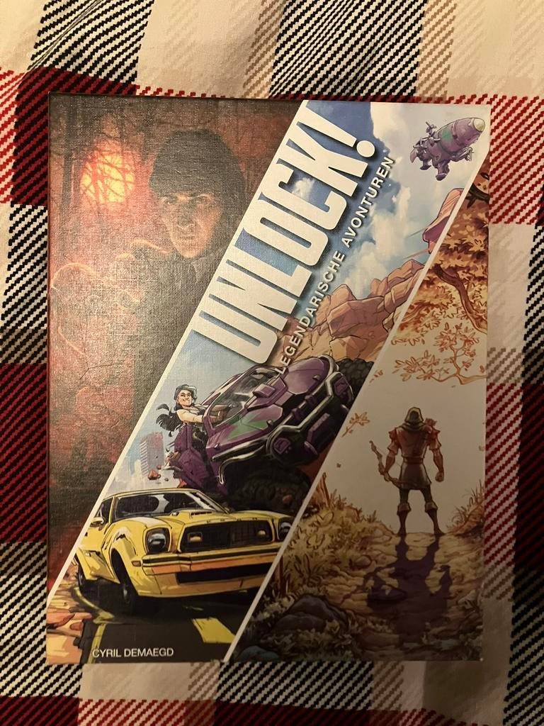 Escape room: Unlock! Legendarische avonturen, Hobby en Vrije tijd, Gezelschapsspellen | Kaartspellen, Een of twee spelers, Ophalen of Verzenden