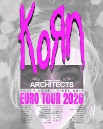Korn - Ziggodome - 8 November - 1 ticket, Tickets en Kaartjes, Eén persoon, November, Hard Rock of Metal