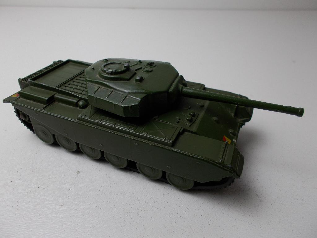 1954 Dinky Supertoys 651 CENTURION TANK + RUPSBANDEN! (-X-)
