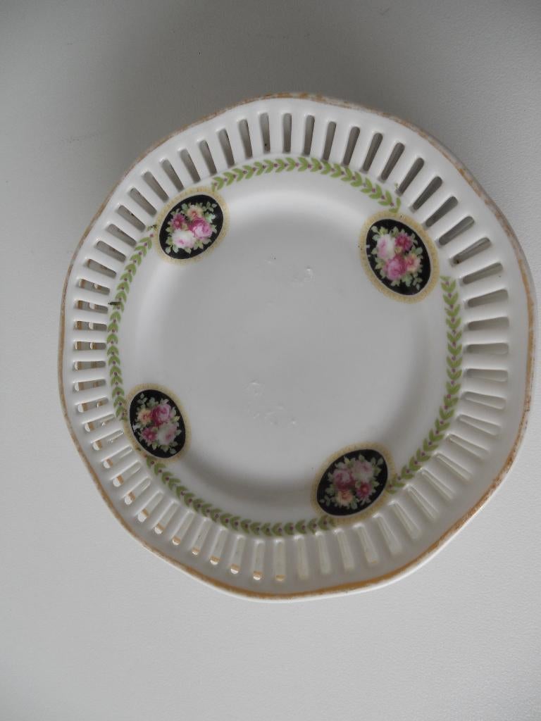 Oude gebaksbordjes, Ophalen of Verzenden