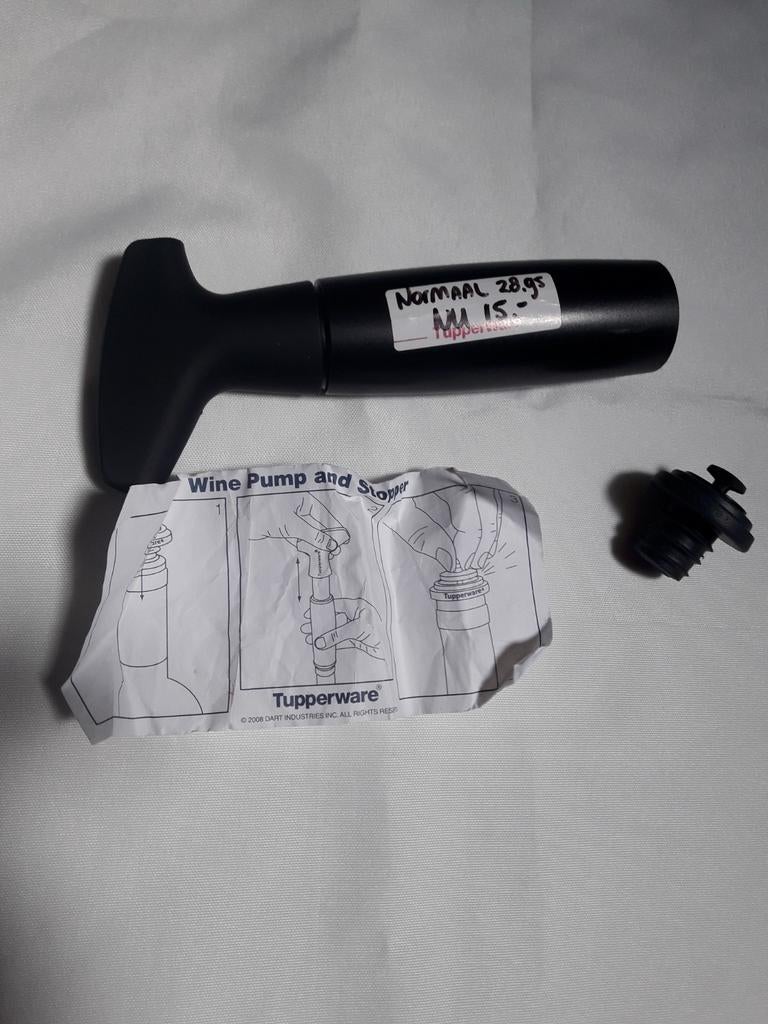 Tupperware vacuum pomp, Huis en Inrichting, Keuken | Tupperware, Ophalen of Verzenden, Nieuw, Overige typen