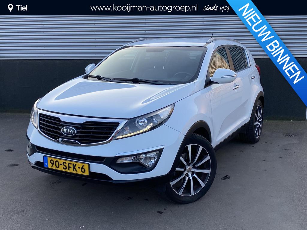 Kia Sportage 2.0 X-ecutive Plus Pack Climate control, Cruise, Auto's, Kia, Gebruikt, 4 cilinders, Leder en Stof, Handgeschakeld