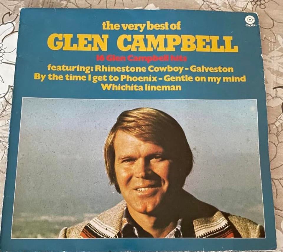 LP Glen Campbell The very Best of, Ophalen of Verzenden, Zo goed als nieuw, 12 inch