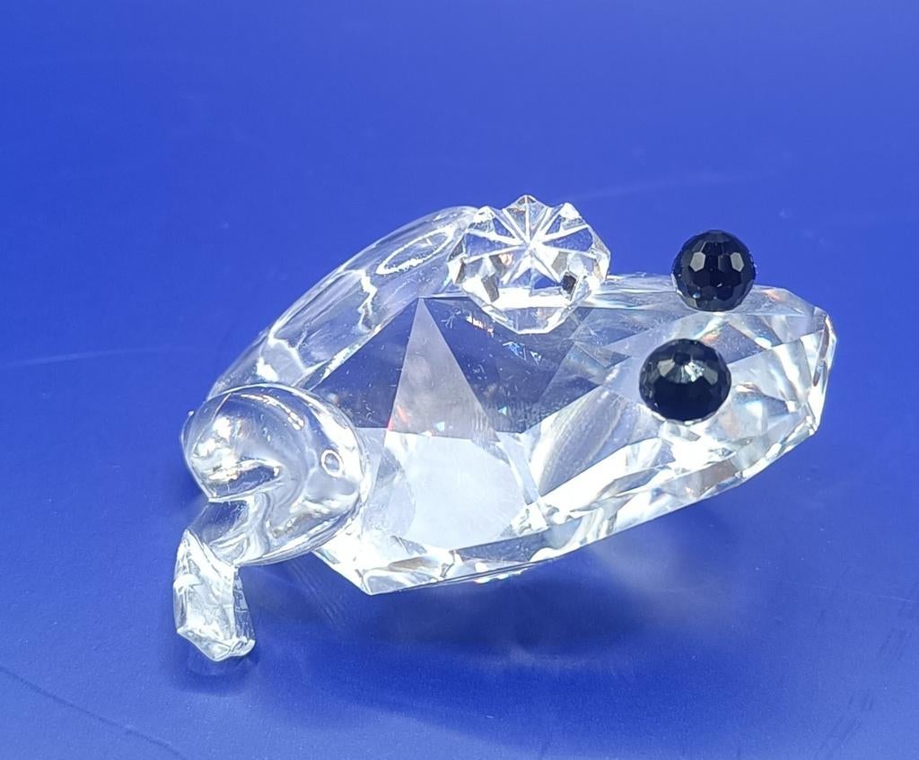 Swarovski prins kikker, ., Ophalen of Verzenden, Zo goed als nieuw, Figuurtje