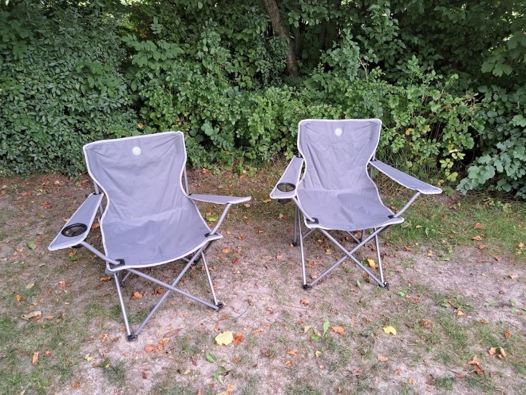 Camping stoeltjes blue mountain opvouwbaar, Ophalen, Gebruikt, Campingstoel