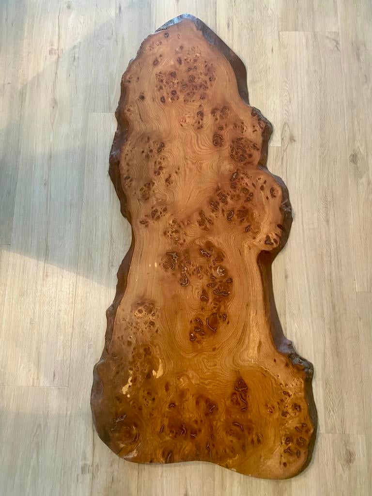 Decoratief blad voor tafel - 140x60/40x4 cm, Gebruikt, 100 tot 150 cm, Tafelblad, Overige vormen