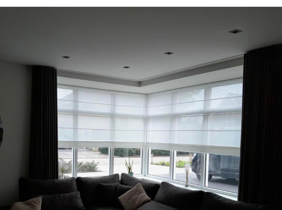 Naaister gordijnen, Ophalen of Verzenden, Zo goed als nieuw, 200 cm of meer