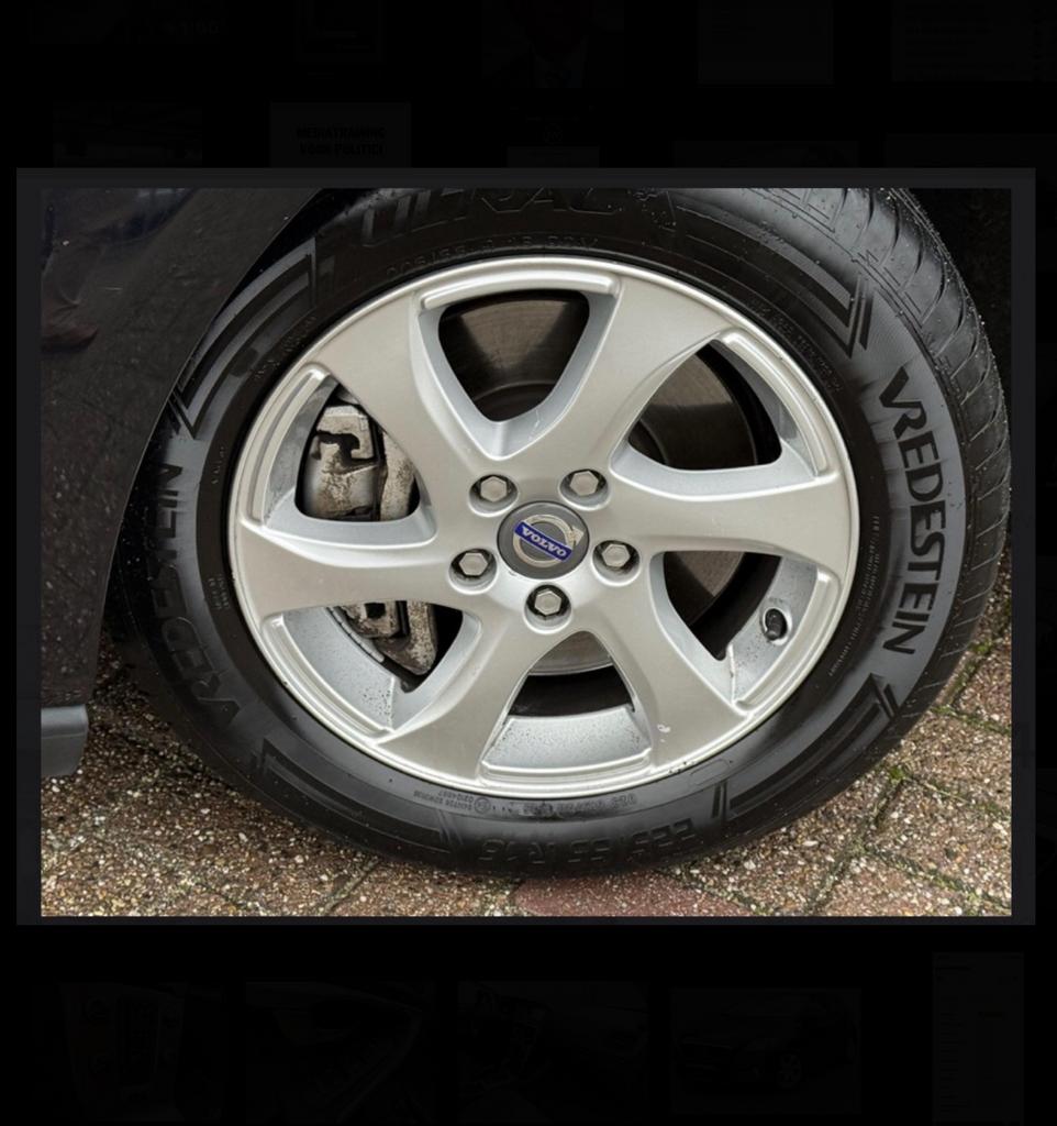 Volvo Velgen sets 16 Inch, Ophalen, Gebruikt, 16 inch, Banden en Velgen