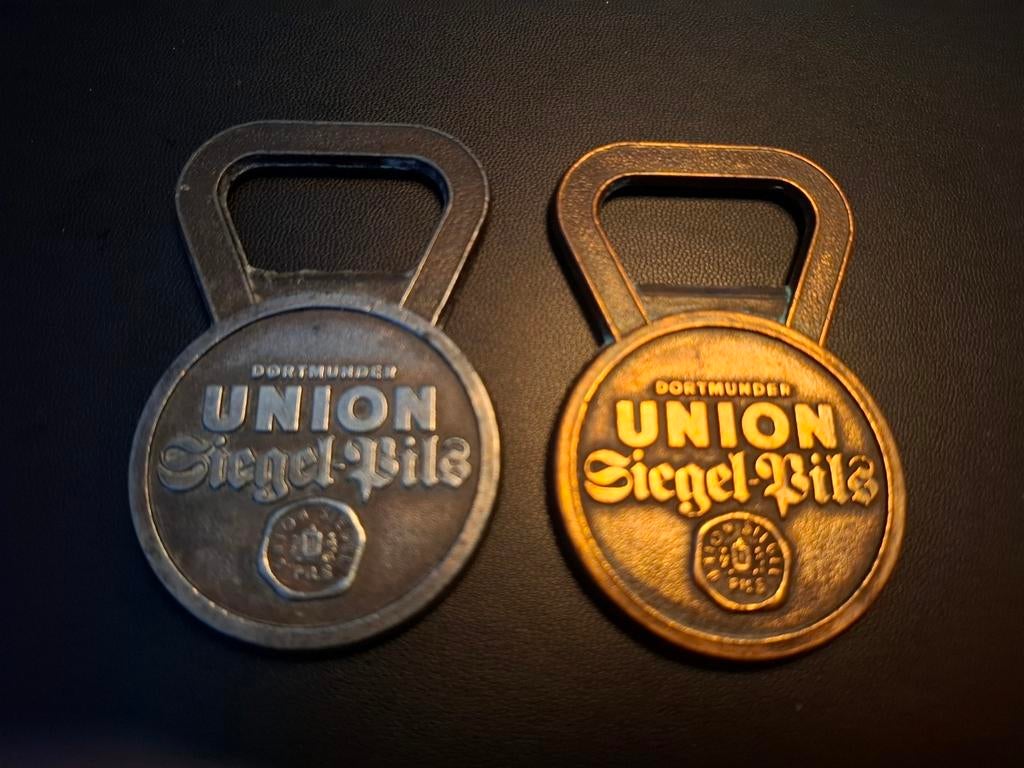 Union Siegel Pils bier openers, Verzamelen, Biermerken, Ophalen of Verzenden, Gebruikt, Flesopener, Overige merken