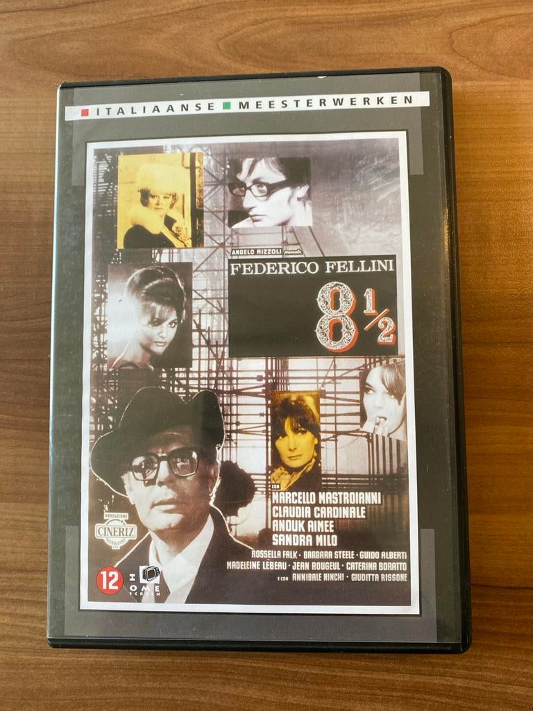 Federico Fellini's 8½ - Italiaanse Meesterwerken DVD, Vanaf 12 jaar, Ophalen of Verzenden, Gebruikt, Drama
