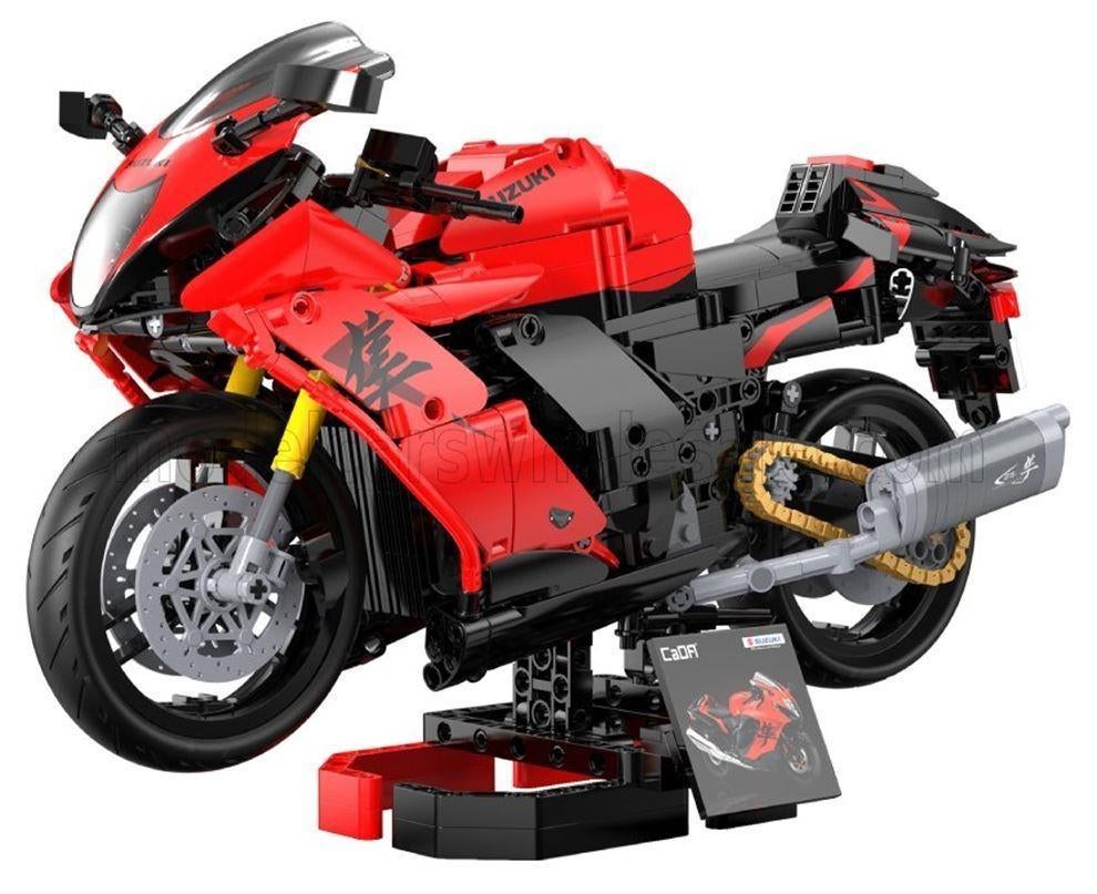 Suzuki Hayabusa 1:6 1043 pcs., Hobby en Vrije tijd, Modelbouw | Auto's en Voertuigen, Overige merken, 50170 Kerpen (Germany), Info@cadada.de