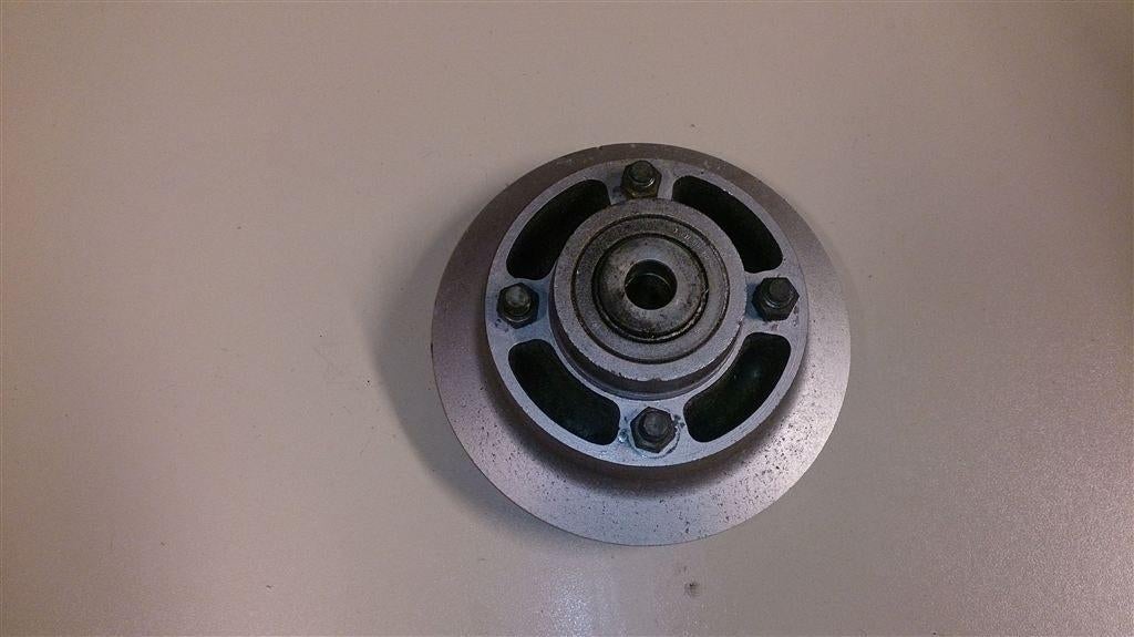 Kawasaki KZ250 tandwielhouder Z250A wieldrager hub trager, Ophalen of Verzenden, Gebruikt