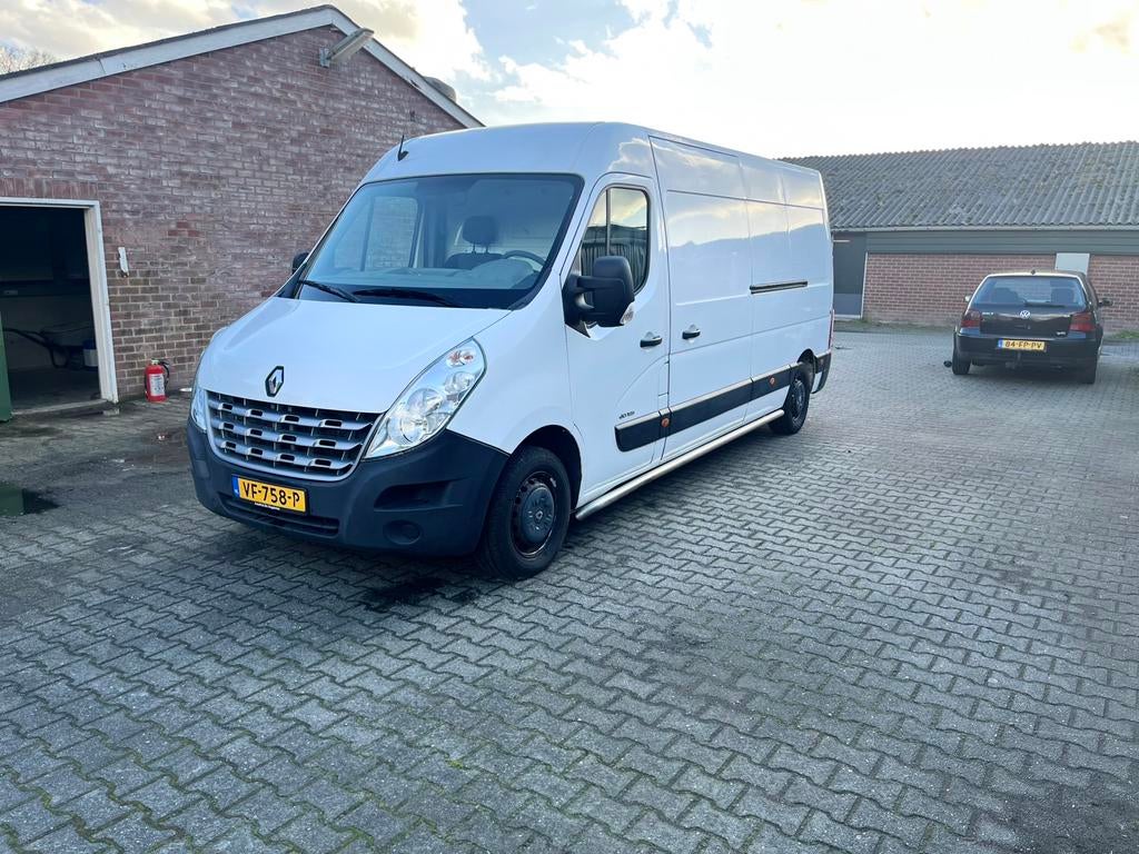 Renault Master 2.3D 93KW - LUCHTGEVEERDE STOEL, INGERICHT, Euro 5, Zwart, 4 cilinders, Renault