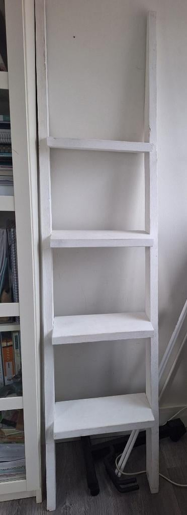 Decoratie ladder bloemen trap, Ophalen, Zo goed als nieuw