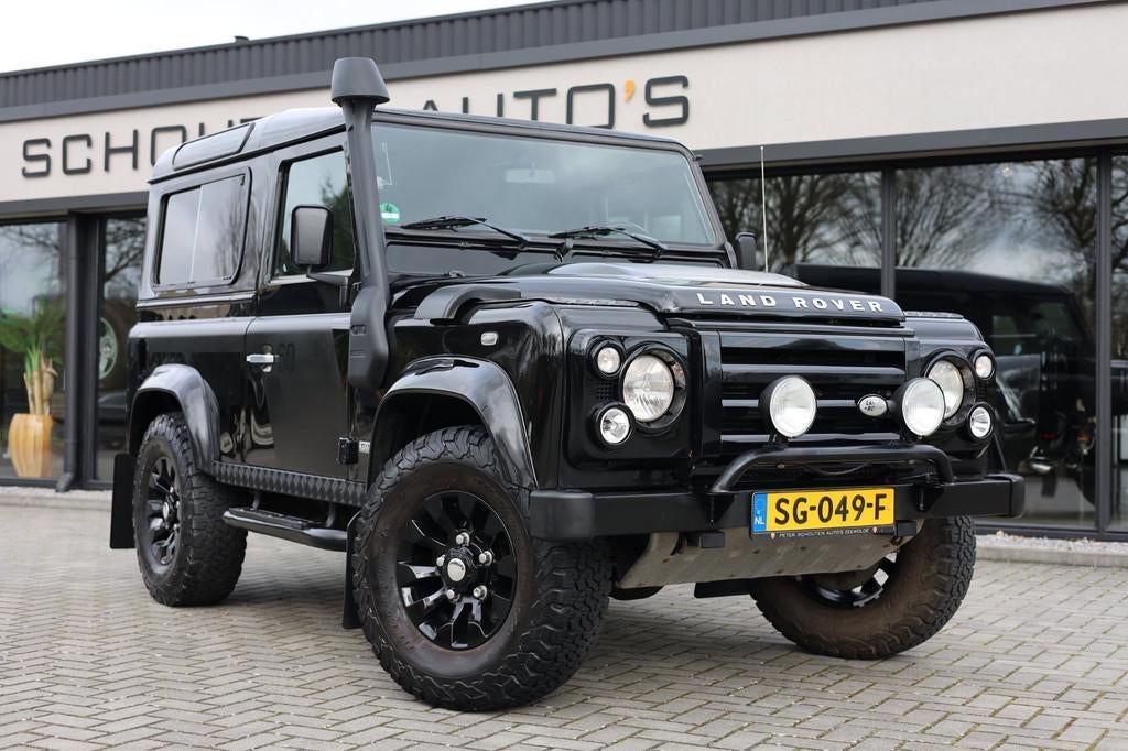 Land Rover Defender 90 SW SVX 60th Anniversary 4-Persoons |, 1849 kg, Gebruikt, Zwart, 4 cilinders