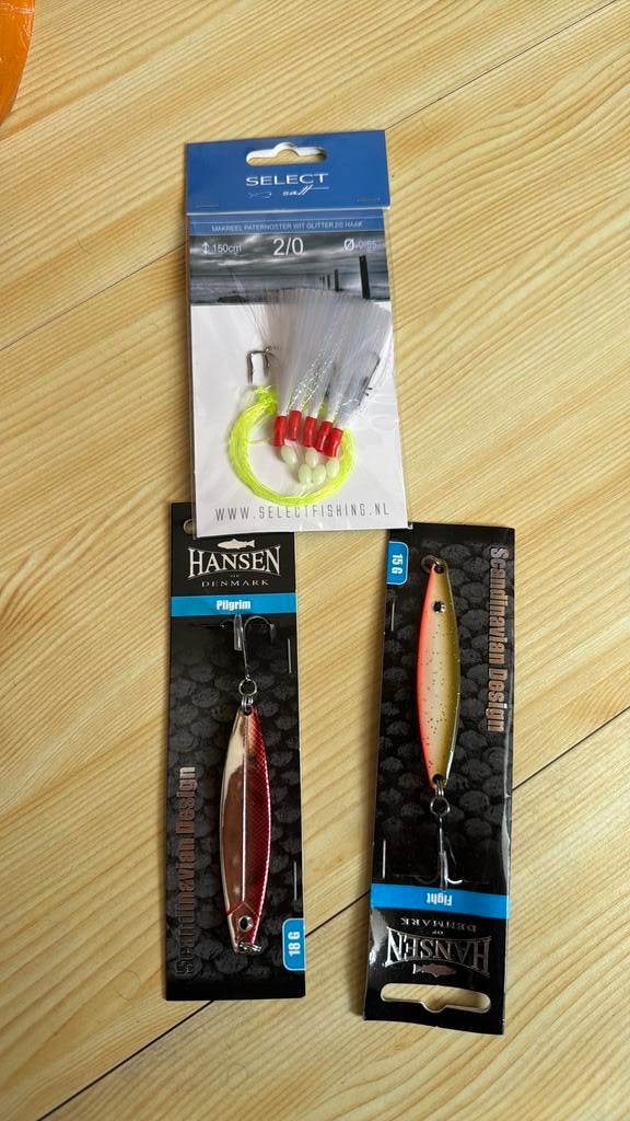 Makreel haken set, Watersport en Boten, Hengelsport | Zeevissen, Ophalen of Verzenden, Nieuw, Overige typen