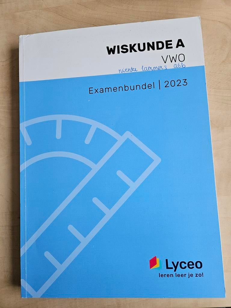 Wiskunde A VWO Examenbundel 2023, Boeken, Schoolboeken, Ophalen of Verzenden