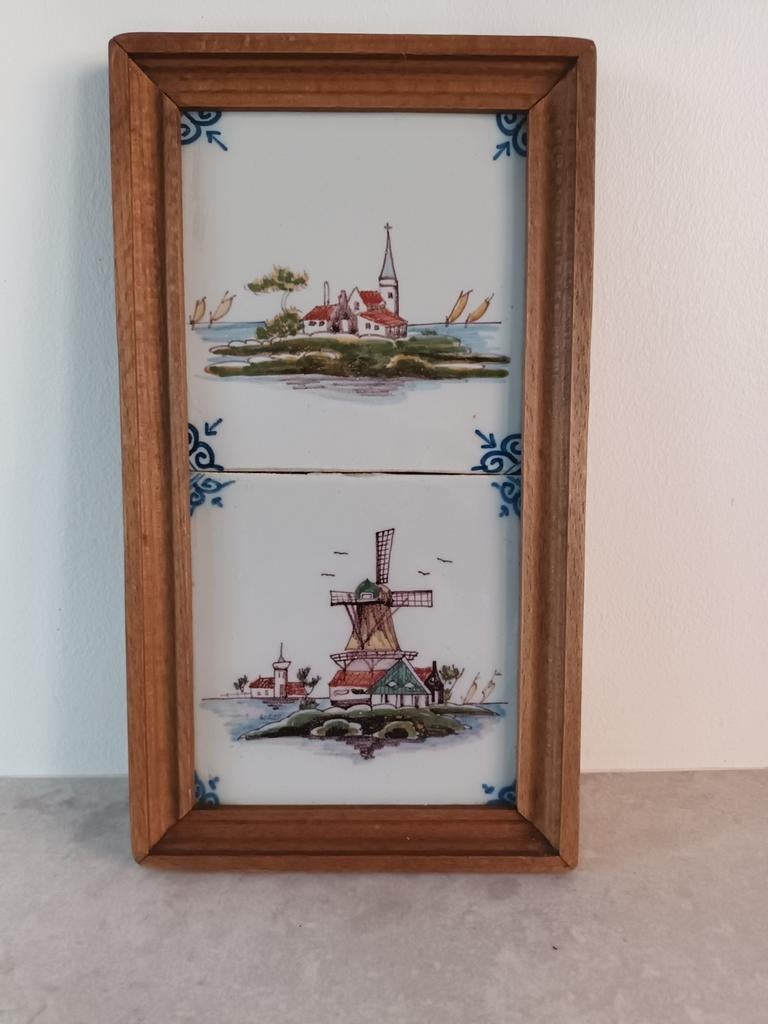 Makkum tegelplateau, Antiek en Kunst, Ophalen of Verzenden