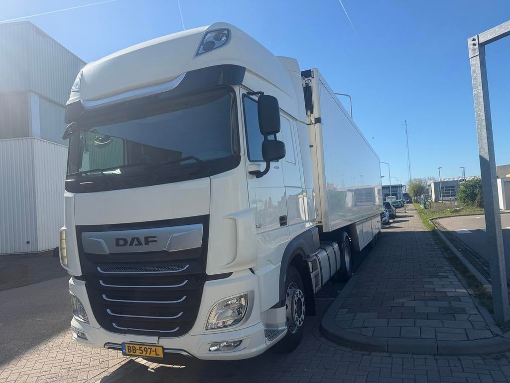 DAF XF 480 FT 2022 | S.Space Cab | Standkachel | Nette Staat, Automaat, Wit, Diesel, Particulier