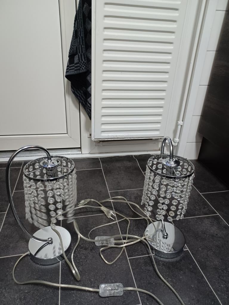 Mooie slaapkamer lampen, Ophalen, Zo goed als nieuw, Cd's