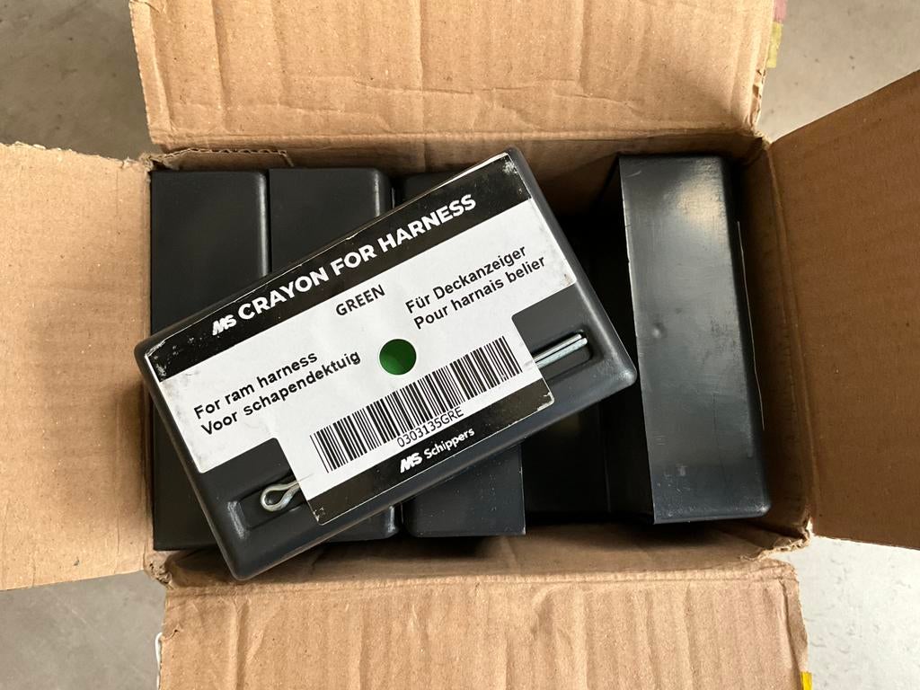 Dek blok groen - 10 stuks, Ophalen of Verzenden, Nieuw