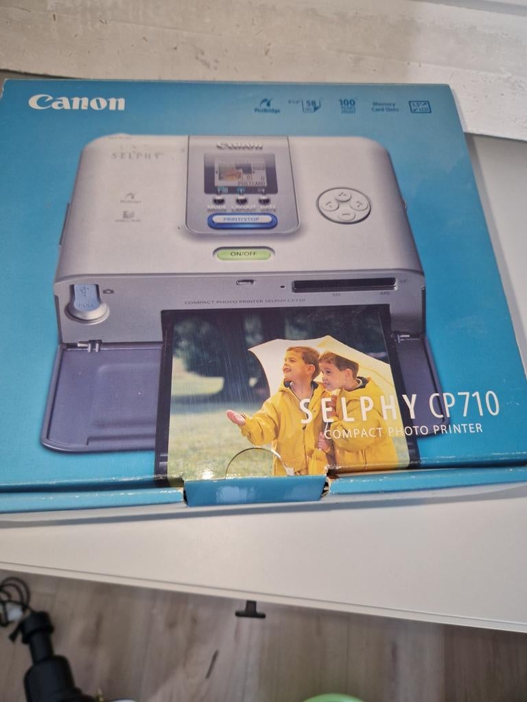 Canon SELPHY, Ophalen, Gebruikt