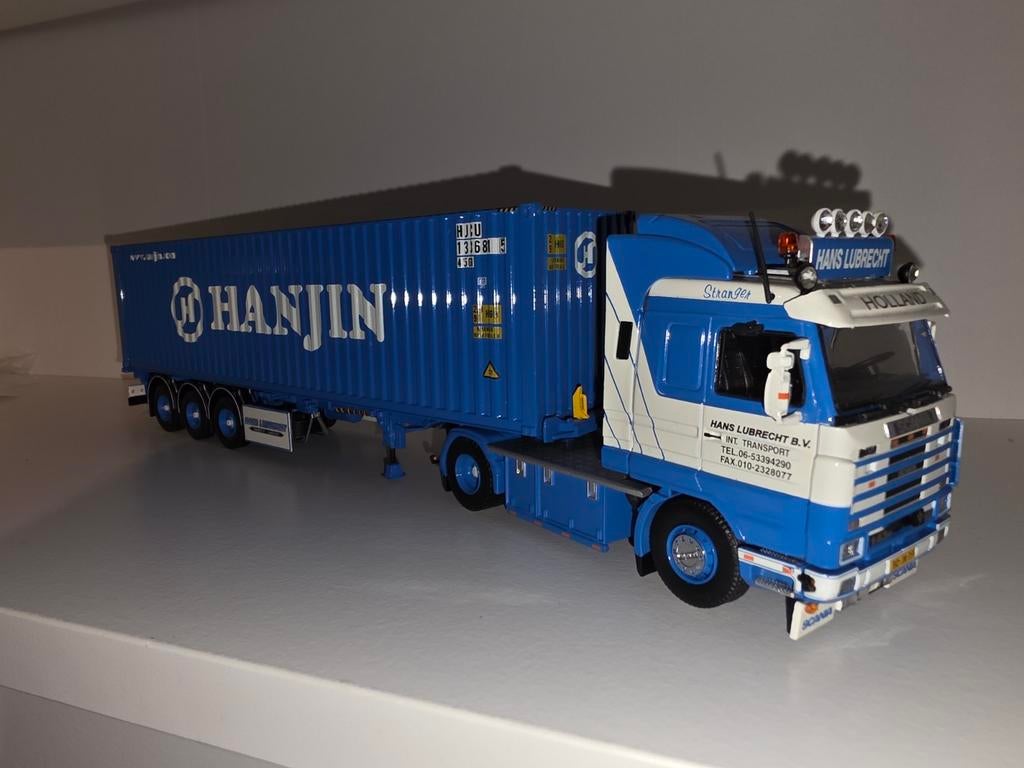 Tekno Hans Lubrecht Scania 1:50, Ophalen of Verzenden