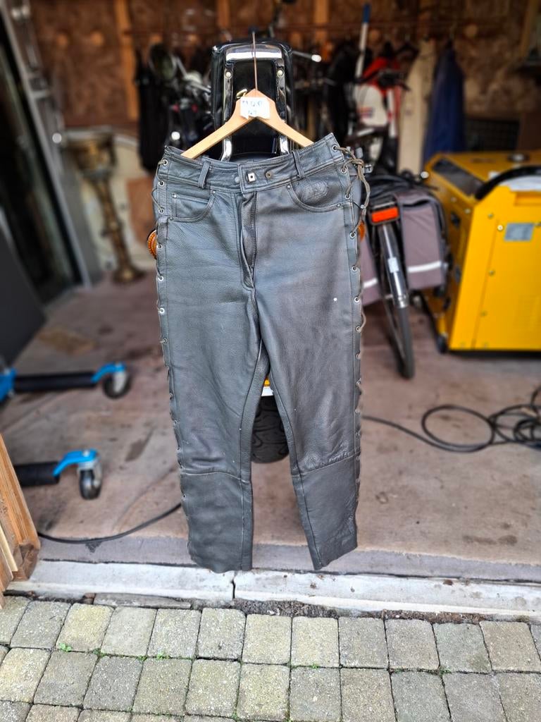 Leren motorbroek - MQP - Maat 42 - Prima staat, Ophalen of Verzenden