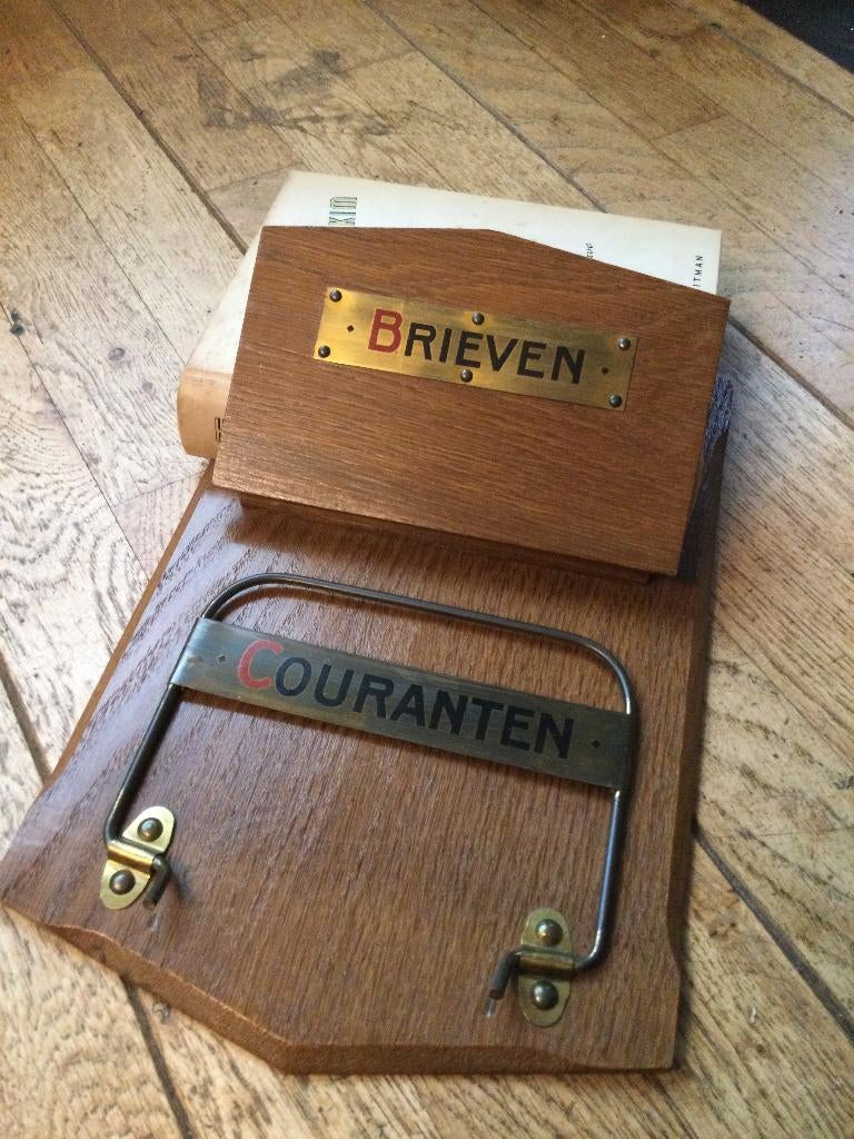 Vintage kranten / brievenrek, Ophalen of Verzenden, Huis en Inrichting