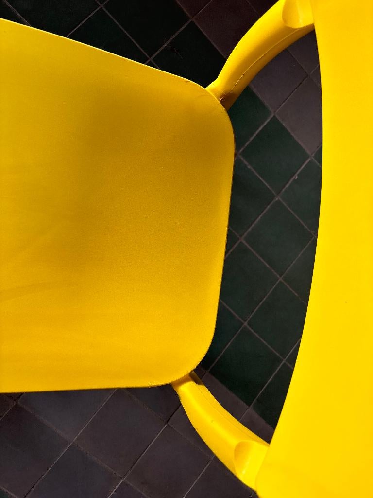 IKEA JANINGE Stoel Geel Kunststof, Ophalen, Kunststof, Gebruikt, Overige kleuren
